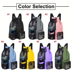 Custom <b>Drawstring</b> Bags with Logo Oxford Waterproof <b>Drawstring</b> <b>Backpack</b> Multi-pocket Sports Draw String Bag for Man - Product Image 2