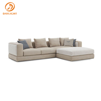 Sofa Luxus Modernes Polsters ofa mit mehreren Plüsch kissen High-End Komfortable Wohnzimmer möbel