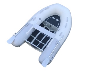 8ft Rib 250 Casco de aluminio de alta velocidad Orca Hypalon/PVC Bote de remo pequeño - Product Image 5