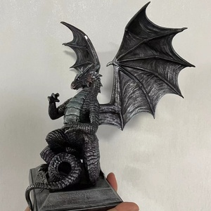 Sculpture de statue de <span class=keywords><strong>dragon</strong></span> occidental en résine de feng shui, <span class=keywords><strong>figurine</strong></span> de donjons <span class=keywords><strong>et</strong></span> dragons, design 3d - Product Image 2