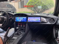 Autoradio Android double écran MEKEDE avec prise en charge de la caméra 360°, DSP, lecteur multimédia sans fil, Android Auto pour Toyota GT86/Subaru BRZ 2012-2019