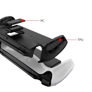 Vente en gros pour Sony <span class=keywords><strong>PlayStation</strong></span> Portal TPU Stripe Game Console Case avec support (Blanc) - Product Image 3