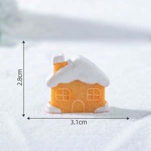 Venta al por mayor 3D Navidad Mini resina pan de jengibre hombres animales figuritas adornos Navidad encantos para DIY Navidad vacaciones Acción de Gracias graduación - Product Image 4