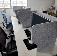 Cloison de séparation acoustique pour bureau, cloison de confidentialité pliable avec tableau d'affichage en feutre pour l'école, le bureau, la bibliothèque