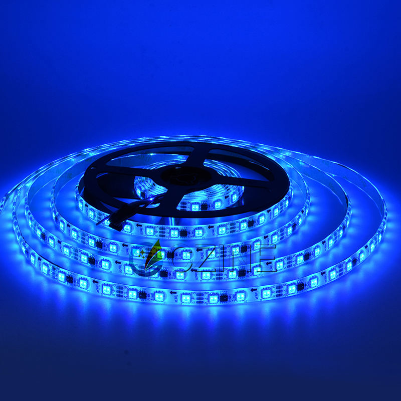 5V 12V 5050 LED Addressable RGB LED Strip WS2811 60Leds/m IP65 IP67 IP68 Full Color LED Strip
