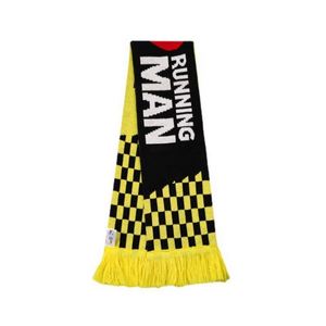 Ensemble bonnet et écharpe jacquard personnalisé 100% acrylique avec logo brodé, cadeau promotionnel religieux, sportif, unisexe, pour adultes, décontracté - Product Image 6