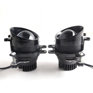 Sanvi Auto Lighting Car Headlight Fog Led 5500k 4300k 3000k 3 Colors Bi Led Projector Waterproof Fog Light for toyota 2 - 99 Pai - Product Image 5