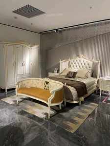 Nordic Solid Wood <b>Bed</b> Frame with Panel Headboard & Low <b>Platform</b> <b>Base</b>, Modern Minimalist Wooden <b>Bed</b> for Bedroom Furniture - Product Image 5