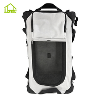 Sac de transport pliable et respirant pour chat et chien, en tissu Oxford renforcé, grande capacité, luxe personnalisé, prix bas