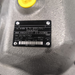 Zhenyuan a10vso loạt a10vo 100 ed73/31l-vsc12k68p + a10vo28ed73/31l-vsc12 n00p thủy lực piston bơm đôi - Product Image 3