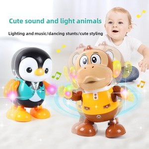Juguete Interactivo <span class=keywords><strong>de</strong></span> Animal Bailarín para Niños, Juguete Musical Electrónico, Juguete Eléctrico Caminante con Luz y Sonido, Figuras <span class=keywords><strong>de</strong></span> Animales Bailarines con Ritmo - Product Image 3