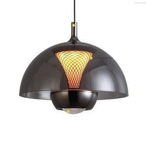 Ceiling <b>Lamp</b> Hanging Pendant <b>Lamp</b> <b>LED</b> Home Modern House Luxury Small Night Light Glass Aluminum Adjustable Chandelier Dimmable - Product Image 4