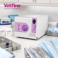 Autoclave à vapeur médical vétérinaire 18L 23L avec imprimante thermique pour hôpital vétérinaire, clinique, laboratoire