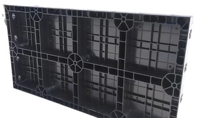 Abs nhựa có thể điều chỉnh ván khuôn trụ cột khuôn bê tông trụ cột khuôn shuttering cho vật liệu xây dựng - Product Image 5