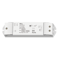 Contrôleur LED RF PWM 1 canal Skydance V1-L 12 48VDC, variateur de lumière contrôlé par télécommande RF 2.4G pour éclairage LED monochrome