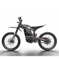 Motos électriques 72V 10KW, moto tout-terrain électrique, 85 km/h, autonomie de 120 km