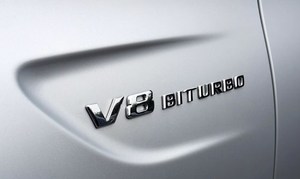 Emblema Auto 3D in ABS V8 V12 Biturbo Adesivo per Parafango per C63S E63 CLS63 Cromato Nero per <span class=keywords><strong>Mercedes</strong></span> <span class=keywords><strong>Benz</strong></span> - Product Image 5
