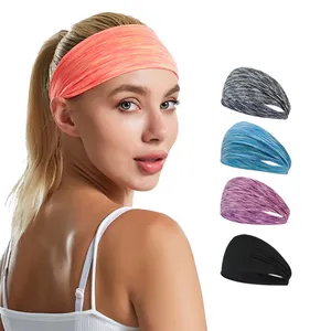 Bandeau de Yoga élastique antidérapant pour femmes, bandeau de Sport pour hommes, bandeaux de Fitness pour la Gym de luxe, Football, course à pied, bandeaux de sueur