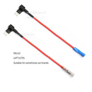 Kit Adaptor Sambungan Sirkuit Mini 12V Fuse Tap Profil Rendah Micro2 ATS Fuse Holder Otomotif Kabel Tugas Berat Isolasi PVC - Product Image 4