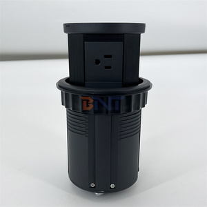 Bàn hội nghị ẩn Máy tính để bàn bật lên Ổ cắm điện/220V hợp kim nhôm bật lên ổ cắm điện máy tính để bàn - Product Image 2