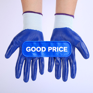 Nhà Máy Bán buôn giá skyee nsy501 Nitrile tráng chống trượt tùy chỉnh vườn & Xây Dựng Công nghiệp an toàn làm việc găng tay - Product Image 2
