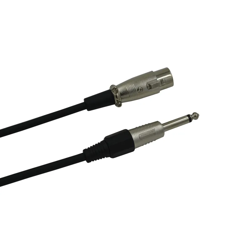 Multi-Colored 4-Channel XLR Microphone Cable Set for Live Studio Recording Male to Female Connection