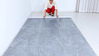 Revêtement de sol en PVC pleine largeur de 3 m, tapis antidérapant, résistant à l'usure et imperméable pour sols en béton domestiques