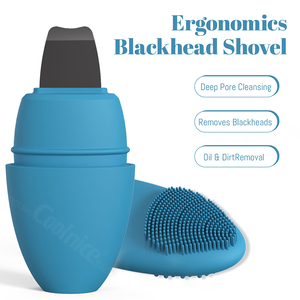 Espátula Extractora de Puntos Negros para Limpieza Profunda de Poros con Cepillo Limpiador de Silicona Suave, <span class=keywords><strong>Pala</strong></span> para Puntos Negros para <span class=keywords><strong>Piel</strong></span> Sensible - Product Image 4