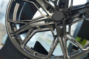 ล้ออัลลอยด์ฟอร์จ XINLAI สี Gunmetal ลายหลายก้าน ขอบเว้าลึก ขนาด 18-22 นิ้ว 5x112/5x114.3/5x120 ใหม่ สำหรับรถยนต์หรู - Product Image 3