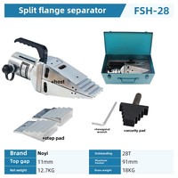 Separador Hidráulico Manual/Eléctrico FSH-28 de 28 Toneladas, Espaciado de 91mm, Material de Acero, Herramientas Personalizables OEM, Carrera de 50mm, 18KG