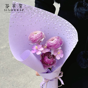 2025 sinowrap sang trọng sáng bóng bao bì giấy dày hoa gói giấy quà Tặng Giấy - Product Image 3