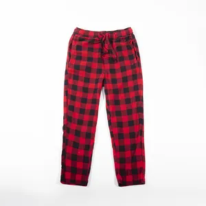 unisex pajamas trousers boys sleep pants soft kids teen flannel pajamas