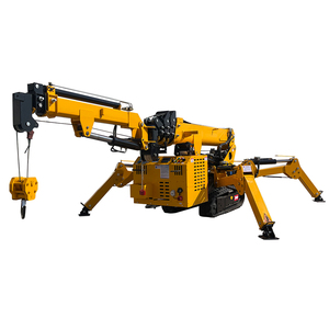 <b>Crane</b> Ce Epa 5 1.2 1.5 2 3 4 8 10 12 14 16 Ton Crawler Telescopic Hydraulic <b>Remote</b> <b>Control</b> Spider - Product Image 3