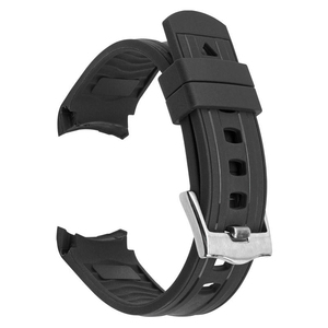 Correa de Reloj de Goma con Extremos Curvos para <span class=keywords><strong>Omega</strong></span> <span class=keywords><strong>Seamaster</strong></span> 300, Correa Deportiva de 20 mm para Moonswatch - Product Image 6