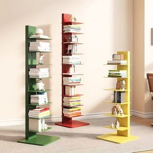 Estantería de torre de almacenamiento alta moderna, estantería de columna <span class=keywords><strong>vertical</strong></span> para uso en hoteles, estante de almacenamiento de exhibición y gabinete de libros - Product Image 1