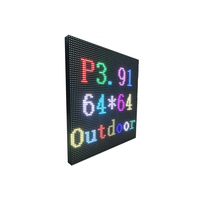 Panneaux d'affichage à led de location programmables RVB écran à led extérieur p3.91 panneau matriciel à led