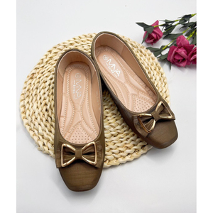 Boucle en métal nœud plat <span class=keywords><strong>bateau</strong></span> chaussures femmes élégantes chaussures formelles filles style coréen Girly printemps été automne chaussures habillées - Product Image 4
