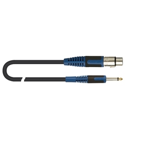 QUIK LOK - RKSM/300-9 XLR Female/Jack Mono <b>Microphone</b> Assembled <b>Cables</b> Connectors XLR Female Jack Mono 6.3 Audio & Video <b>Cables</b> - Product Image 1