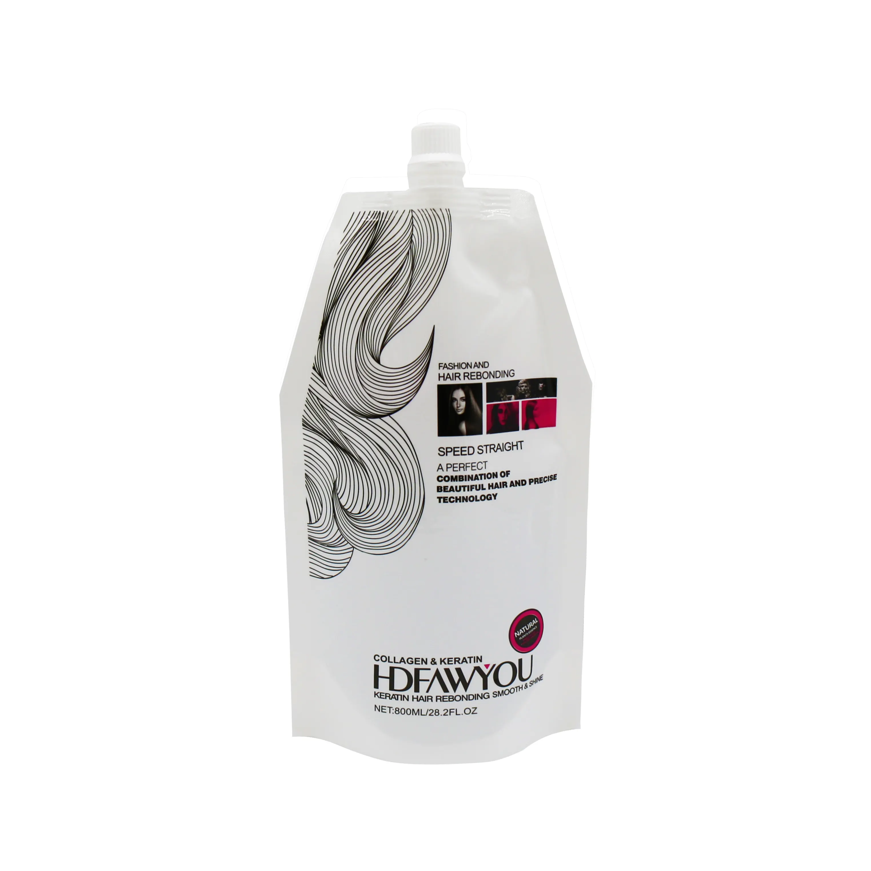 FAWUYOU Natural Agent 1000ml*2 Hair Straightening Perm Rebonding Cream