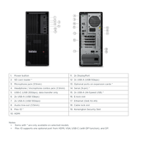 Estación P3 Tower Gen 2 Core Ultra 9 285K RTX PRO GDDR7 4x 64GB DDR5 CUDIMM Windows 11 Pro