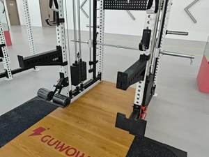 मिथ मशीन रियर फुली आधा स्क्वाट स्टैंड फुल केज स्क्वाट रैक मल्टी फंक्शन जिम फिटनेस उपकरण - Product Image 5