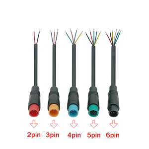 Conector de Campo M8 Macho Hembra de 3 o 4 Polos, Conector de Cable Inalámbrico Montable M8, Conector Circular - Product Image 4