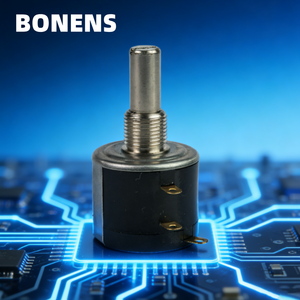 Potentiomètre à fil enroulé Vishay 534 à 10 tours, remplacement d'usine, vente en gros - Product Image 1