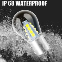 8LED 16LED 3030 puces led P21 5W bay15d lumière de voiture S25 1157 véhicule automobile blanc 6000K 12V 24V feu de recul ampoule lampe