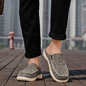 Greatshoes新品到着Mansソリッドカラースリップオンローファー,ローファーミュールセミカジュアルシューズ,サマーカジュアルデザイナーOemローファーシューズ - Product Image 4