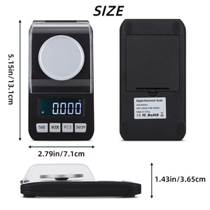 New Balance Cân Kỹ Thuật Số Chính Xác 0.001G Bán Sỉ Cân Bỏ Túi Kỹ Thuật Số Cân Trang Sức Vàng - Product Image 5