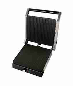 Parrilla de barbacoa profesional S/S, plancha antiadherente con mango táctil, fabricante de Panini, parrilla de contacto - Product Image 1
