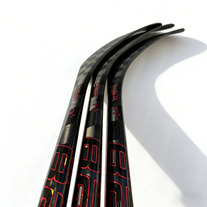 Palos de Hockey Personalizados Modelo <span class=keywords><strong>TWITCH</strong></span> Rojos en Stock, Nuevo Palo de Hockey Premium 100% Fibra de Carbono, 330g 360g 400g 420g - Product Image 2
