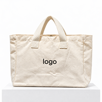 Tas Belanja Kanvas dengan Logo Kustom dan Pegangan Panjang untuk Hadiah Merek Langganan Buku, Perusahaan Langganan Buku, Pesanan Grosir.