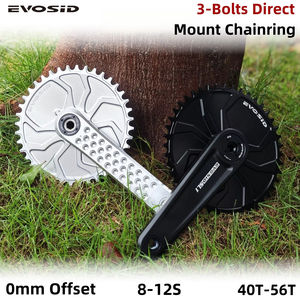 EVOSID Plato <span class=keywords><strong>de</strong></span> Cadena Cerrado para <span class=keywords><strong>Bicicleta</strong></span> <span class=keywords><strong>de</strong></span> Carretera <span class=keywords><strong>8</strong></span>-13S 40-56T, Plato <span class=keywords><strong>de</strong></span> Cadena <span class=keywords><strong>de</strong></span> <span class=keywords><strong>Dientes</strong></span> Estrechos y Anchos para Gravel <span class=keywords><strong>8</strong></span>-13S, Plato <span class=keywords><strong>de</strong></span> Cadena <span class=keywords><strong>de</strong></span> Montaje Directo 13S para <span class=keywords><strong>Bicicleta</strong></span> Plegable - Product Image 2